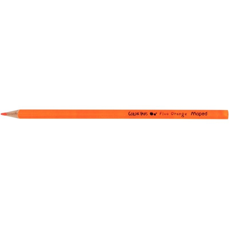 Pochette de 6 crayons de couleur Color’Peps fluo