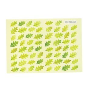 Pochette de 958 gommettes formes feuilles assorties