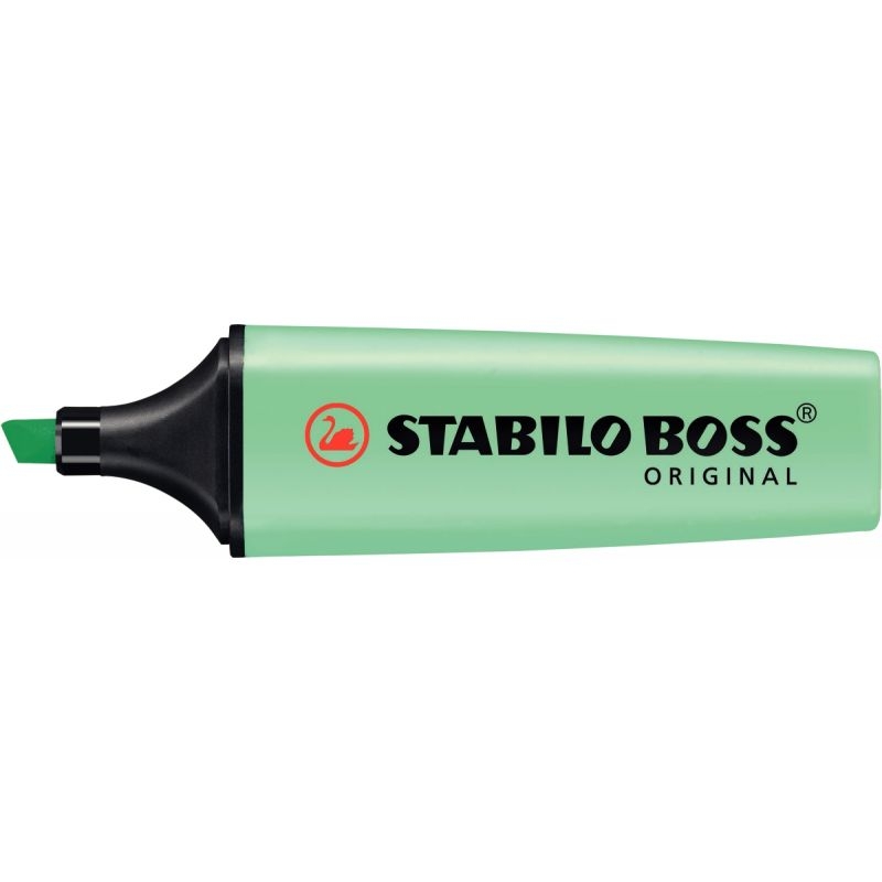 Pot de 6 surligneurs STABILO BOSS pastel assortis