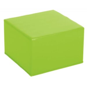 Pouf carré PVC vert