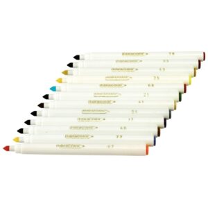 Présentoir de 100 feutres pointe large 4,5mm assortis