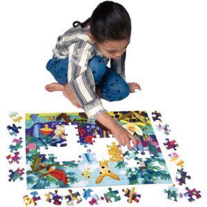 Puzzle de 100 pièces EEBOO, la vie sur terre