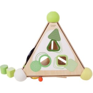 Pyramide d’activités sensorielles en bois