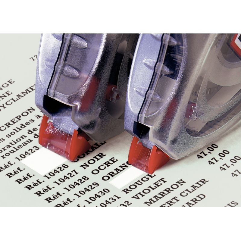 Roller De Correction PRITT Mini Lot De 2 - Bande Fine 4,2 Mm, 7 M, Réécriture Immédiate