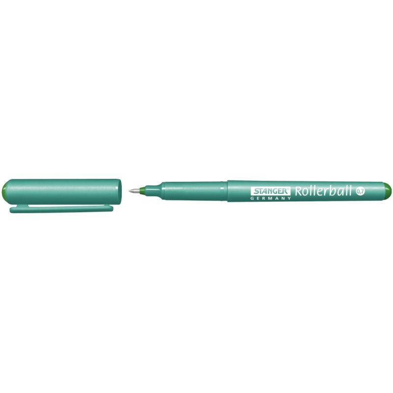 Roller encre liquide 0,7mm vert