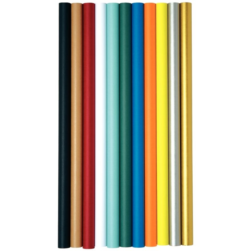 Rouleau de papier Kraft couleur 3×0,70m, 70 g noir