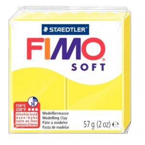 Sachet de 10 pains de 57 grammes de pâte à modeler Fimo Soft dont 1 Effect assorties