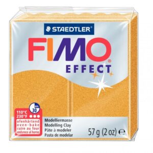 Sachet de 10 pains de 57 grammes de pâte à modeler Fimo Soft dont 1 Effect assorties