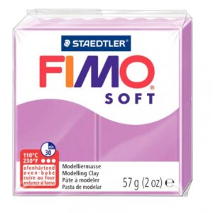 Sachet de 10 pains de 57 grammes de pâte à modeler Fimo Soft dont 1 Effect assorties