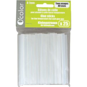 Sachet de 25 bâtonnets de colle petit modele