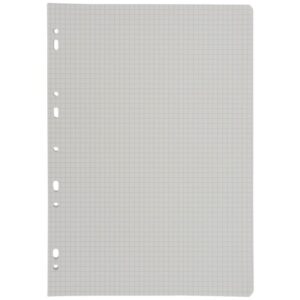 Sachet de 50 feuillets mobiles blanc