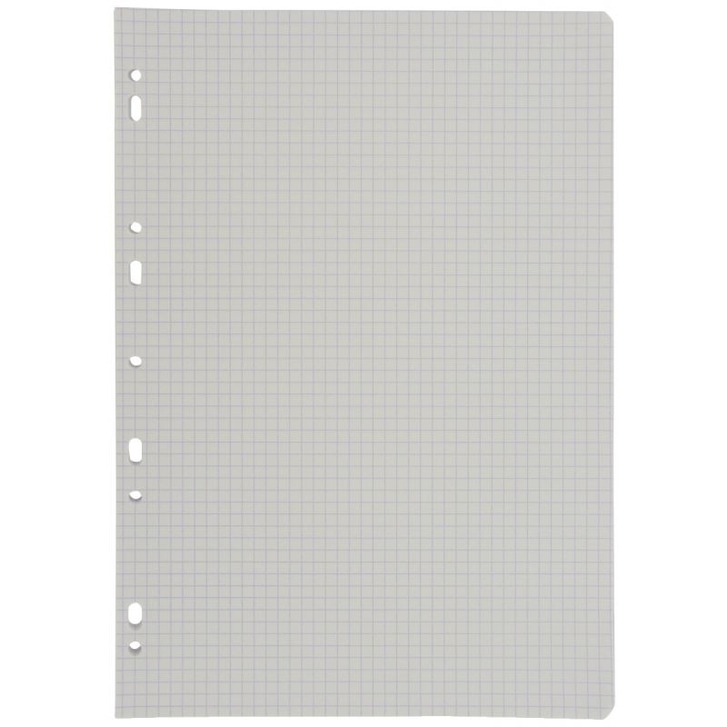 Sachet de 50 feuillets mobiles blanc