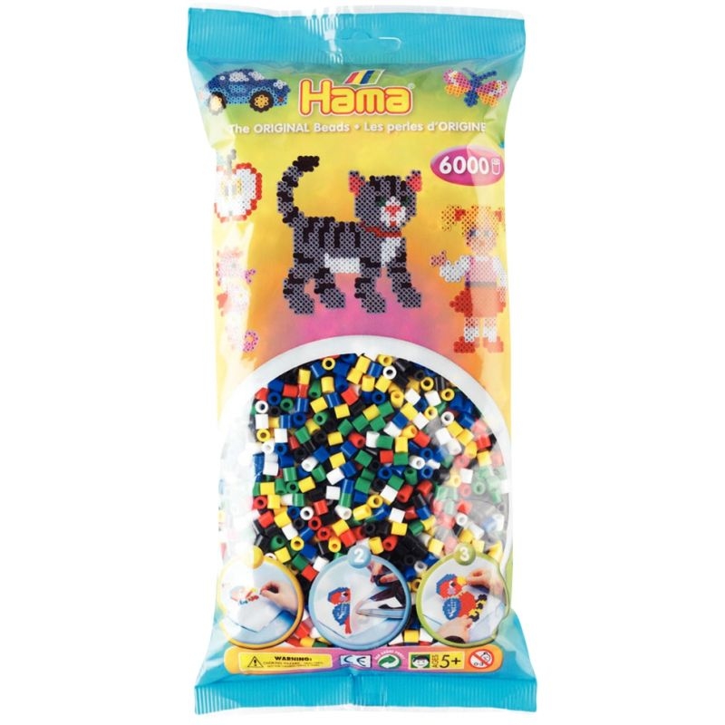 Plaques pour perles Hama - HAMA - Maxi Sachet MM - Carrée