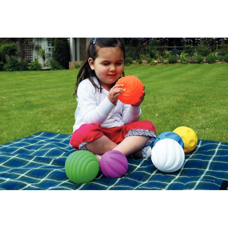 Sachet de 6 balles tactiles