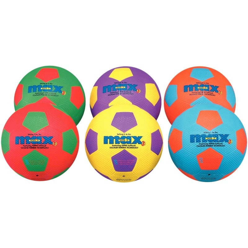 Sachet de 6 Ballons de Football Taille 4