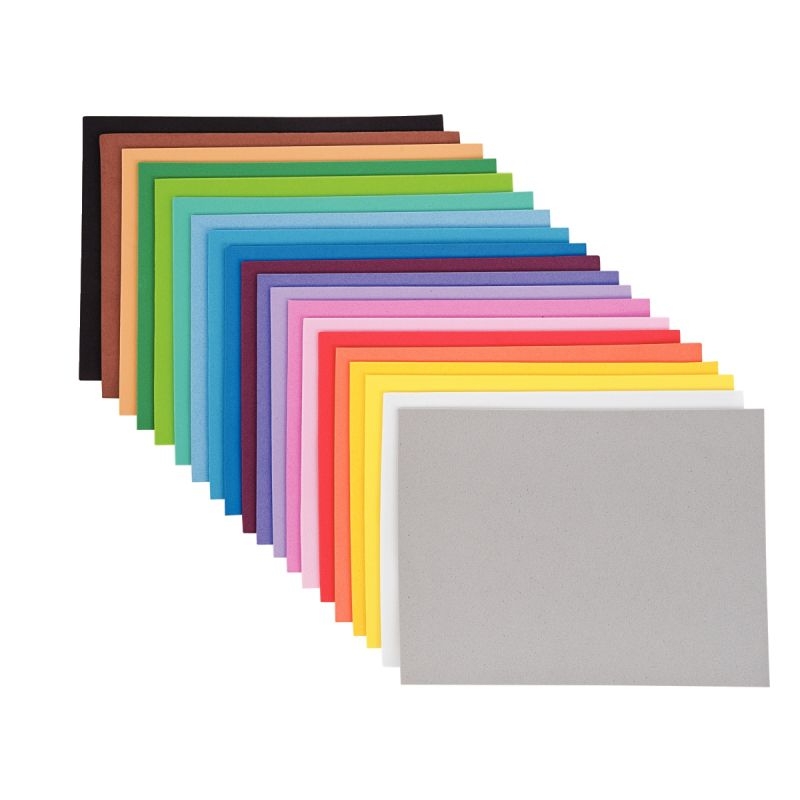 Sachet de 60 plaques de caoutchouc format 14,8 x 21 cm