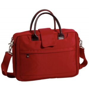 Sacoche femme pour ordinateur portable rouge