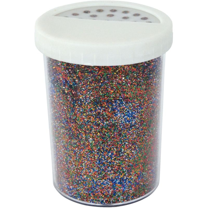 Salière de 100 grammes de poudre scintillante multicolore