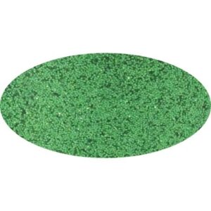 Salière de 100 grammes de poudre scintillante vert