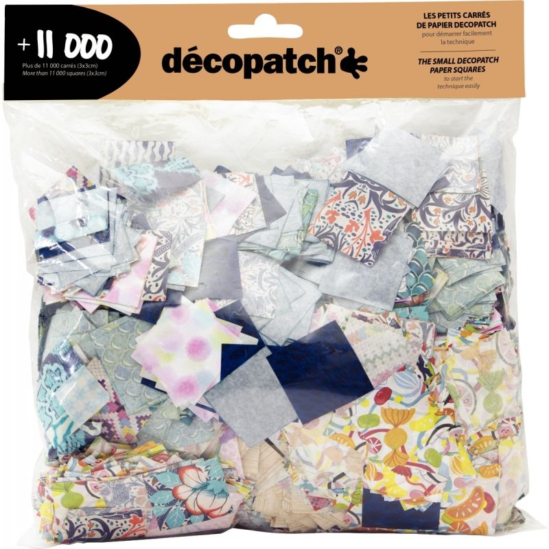 Schoolpack 11000 carrés Décopatch