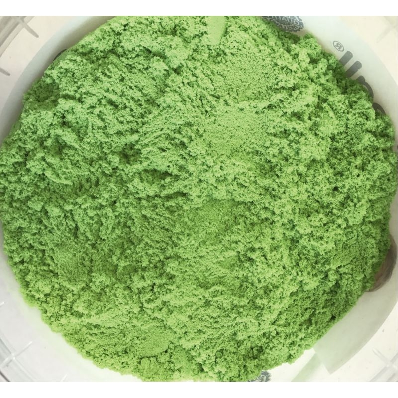 Seau de 750 grammes de sable magique coloris vert