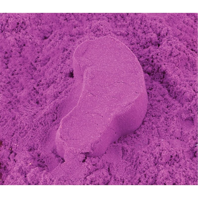 Seau de 750 grammes de sable magique coloris violet