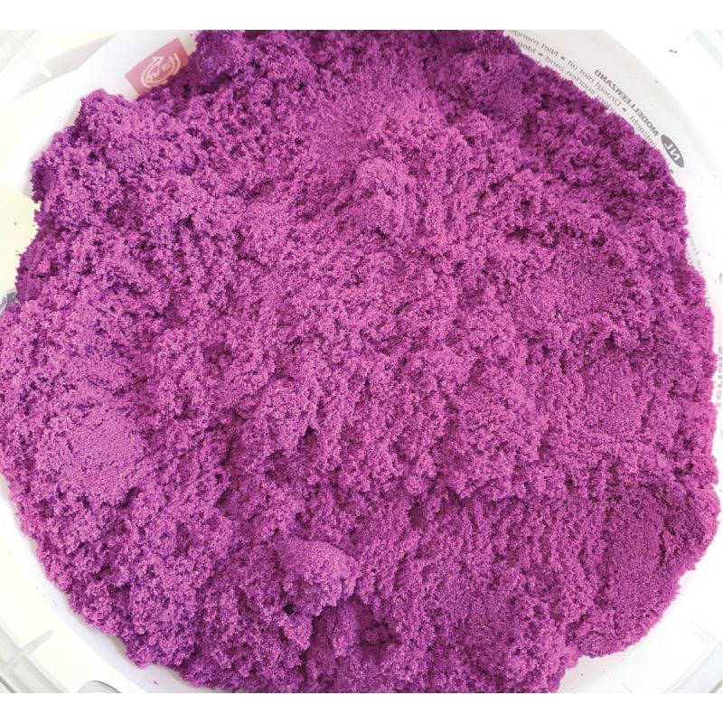 Seau de 750 grammes de sable magique coloris violet