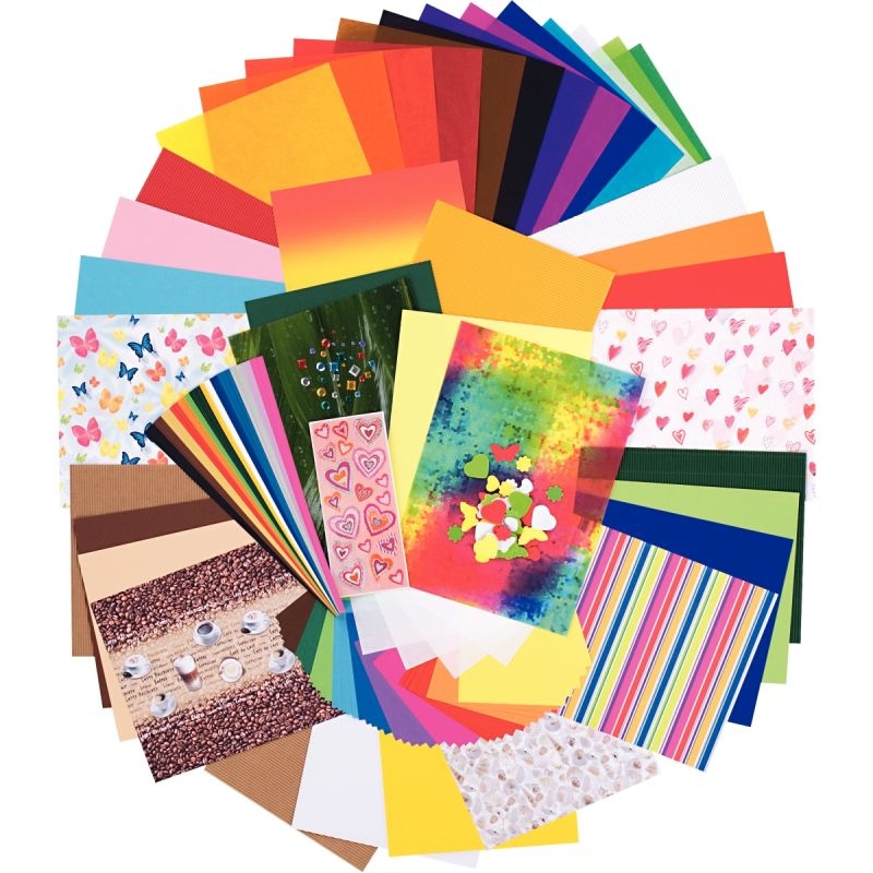 Set Atelier papier deco assortis