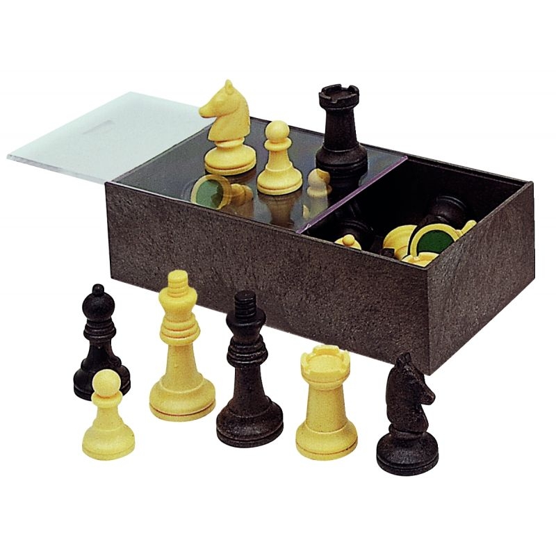 Set de 32 pions d’échecs en plastique