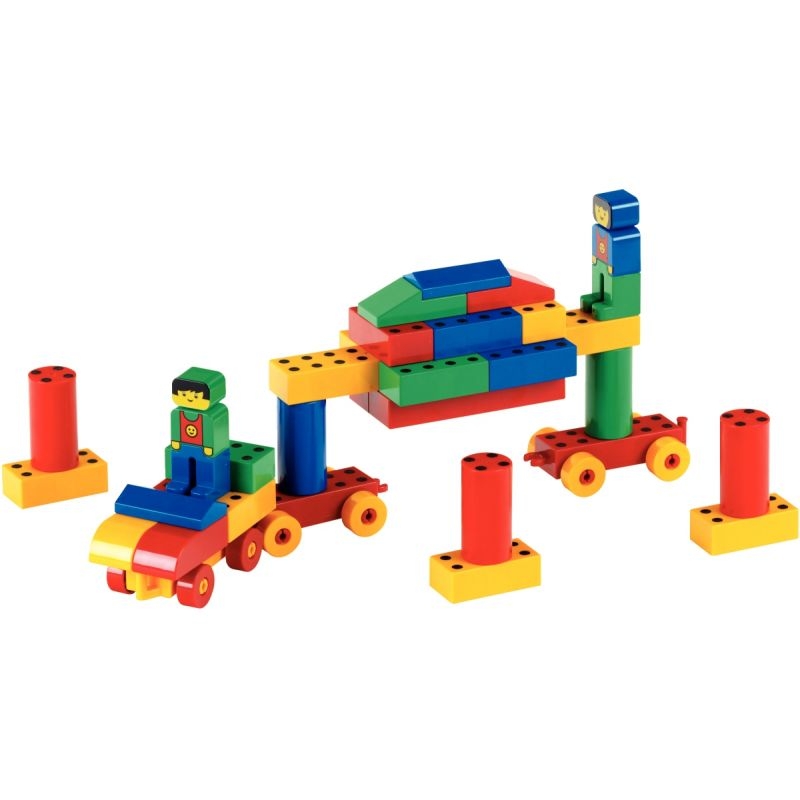 Set manético junior de 98 pièces + 12 fiches modèles formes et couleurs assorties