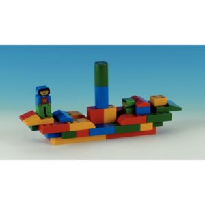 Set manético junior de 98 pièces + 12 fiches modèles formes et couleurs assorties