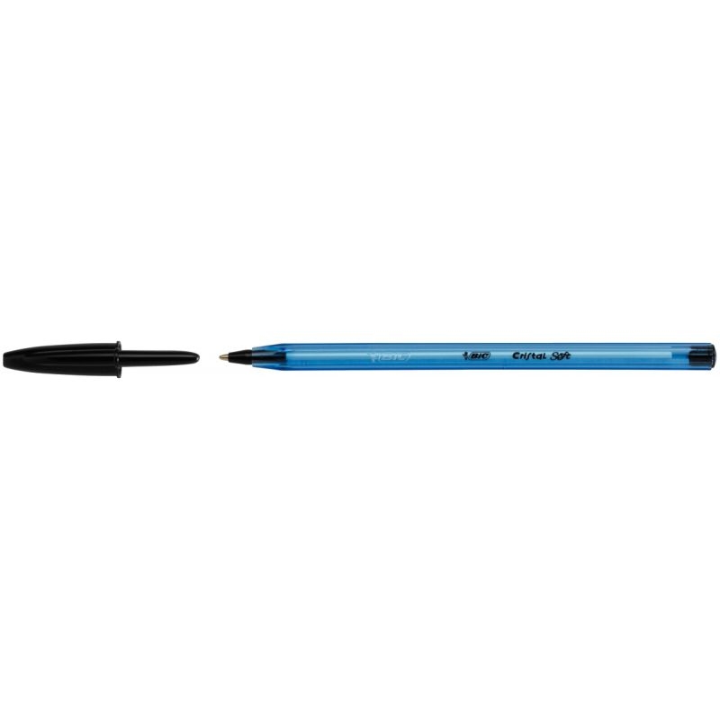 Stylo bille Bic Cristal Soft noir