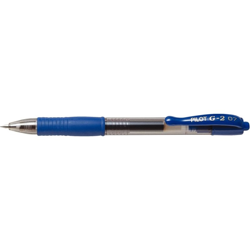 Stylo bille rétractable G-2 bleu