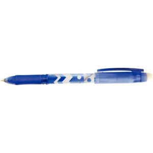 Stylo gel effaçable bleu