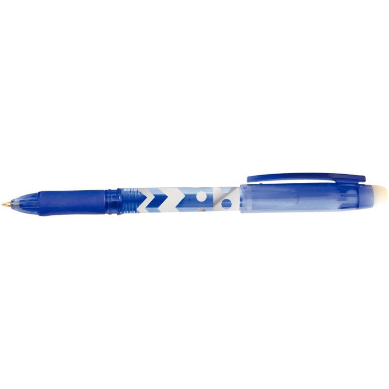 Stylo gel effaçable bleu