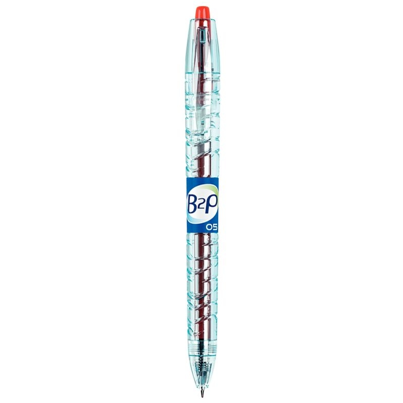 Stylo gel rétractable Pilot B2P 0,7 mm rouge