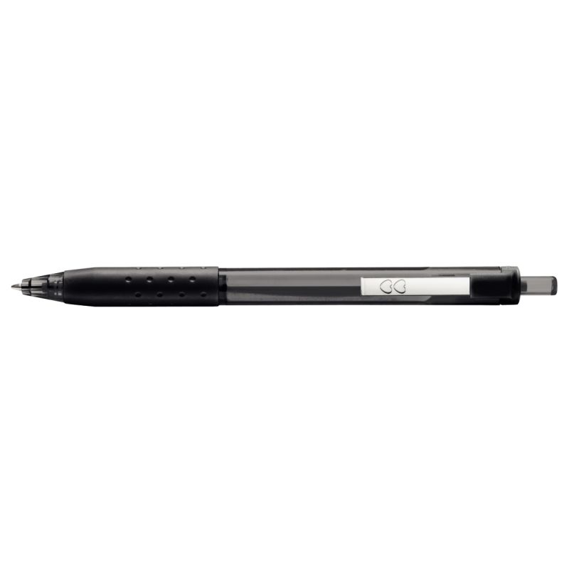 Stylo Inkjoy 300 rétractable pointe moyenne noir