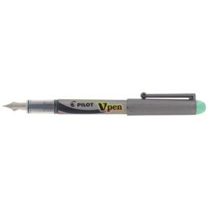 Stylo plume jetable Pilot V-Pen pro vert