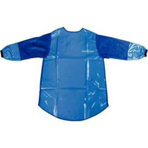 Tablier enfant modèle 6- 8 ans, en toile cirée bleu