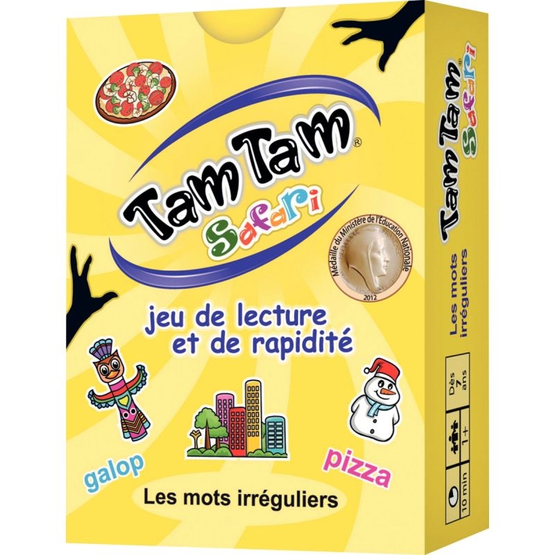 Tam tam safari les mots irréguliers