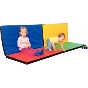 Tapis de sport bleu