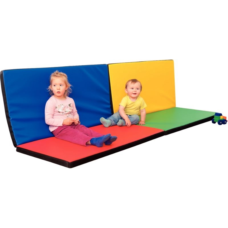 Tapis de sport bleu