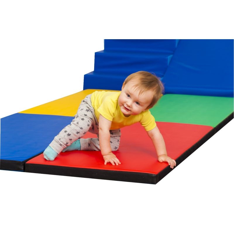 Tapis de sport bleu