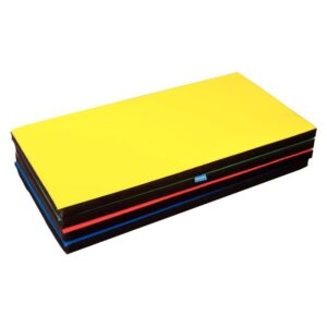 Tapis de sport bleu