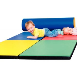 Tapis de sport bleu