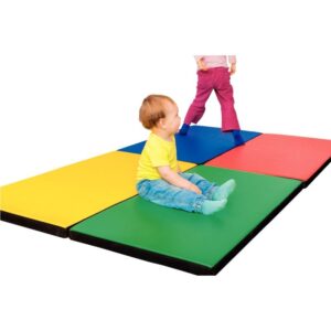 Tapis de sport bleu