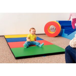 Tapis de sport vert