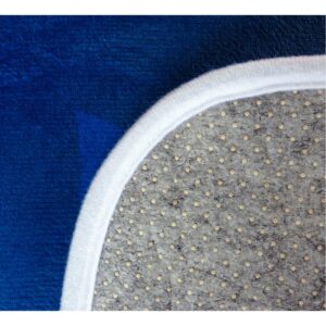 Tapis ultra soft 70×95 cm coloris bleu