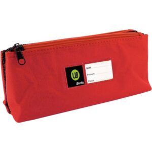 Trousse double plateau rouge