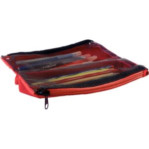 Trousse double plateau rouge